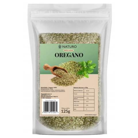 Oregano suszone 125g / Naturo